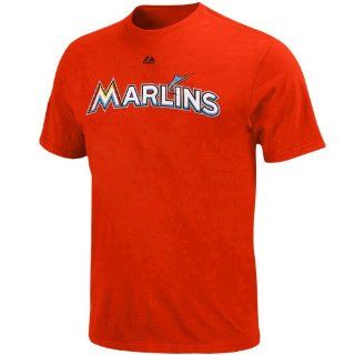 MLB Majestic Miami Marlins Youth Official Wordmark T Shirt