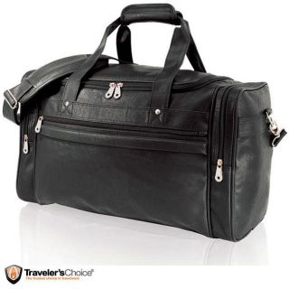 Pacific 21 inch Koskin Man made Leather Carry On Sport Duffel Bag