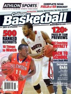 2011 12 Athlon Sports College Basketball Magazine Preview