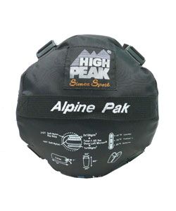 High Peak Alpine Pack 20 Degree Sleeping Bag