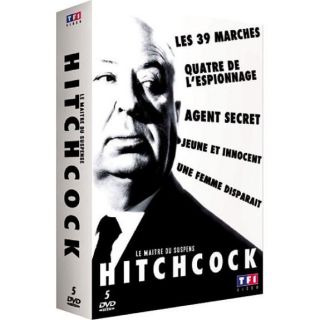 Hitchcock  Maître du Suspens. Coffret comprenant 5 films  Les 39