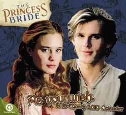 Princess Bride 2010 Calendar