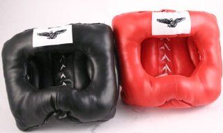 New Boxing Headgear Set 1 Red + 1 Black Large Boxer
