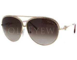 Roberto Cavalli 721s 28f Gold Brown Sunglasses Clothing