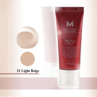 Missha M Light Beige Perfect Cover BB Cream Number 21