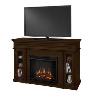 Real Flame Lannon Espresso Electric Fireplace