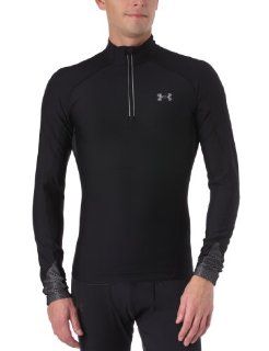 Mens ColdGear® 1/4 Zip Compression Shirt Tops by Under