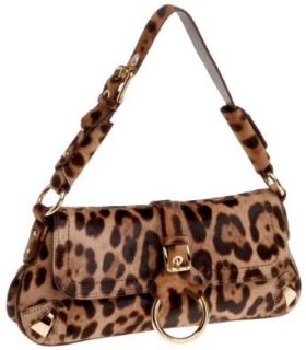 Dolce & Gabbana Womens Pony Hair Handbag, Leopard
