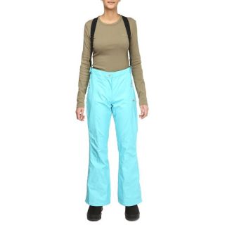 Coloris  Turquoise. Un pantalon de ski TRESPASS Femme avec bretelles