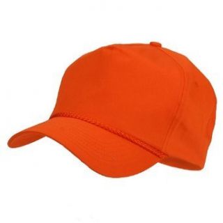 Cotton Twill Golf Cap   Orange W39S56D Clothing