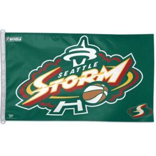 SEATTLE STORM OFFICIAL LOGO 3FTX5FT BANNER FLAG Sports