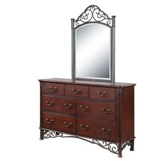 LeAnn Cherry Dresser and Mirror