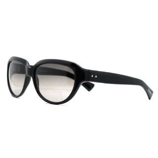 Vera Wang V 210 BK 58 Black Oval Fashion Sunglasses: Shoes