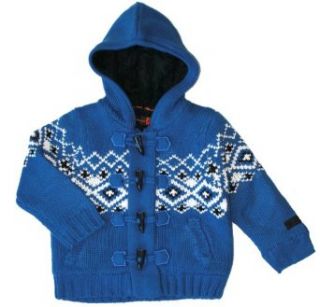 Ben Sherman, Hooded Fleece Lined Sweater in Blue (c