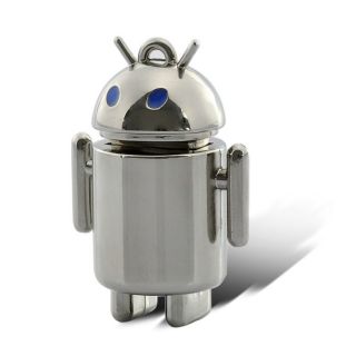 Clé USB 32 Go Design Robot Android métallique   Descriptif clé usb