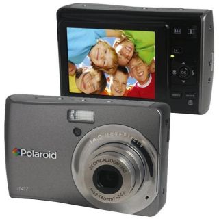 Polaroid i1437 14MP Titanium Digital Camera (Refurbished)