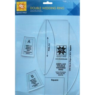 Double Wedding Ring Template 3 Pieces Today $17.99