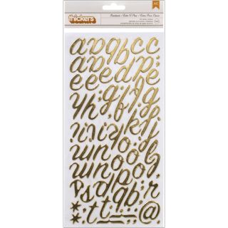 American Crafts Embellishments Buy Stickers, Glitter
