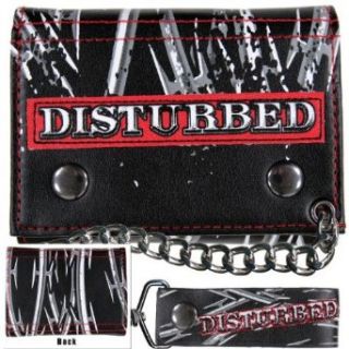 Disturbed   Razor Wire Chain Wallet Clothing