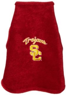 NCAA USC Trojans Polar Fleece Dog Sweatshirt: Sports
