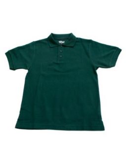 Boys Hunter Green Short Sleeve School Uniform Polo Shirt
