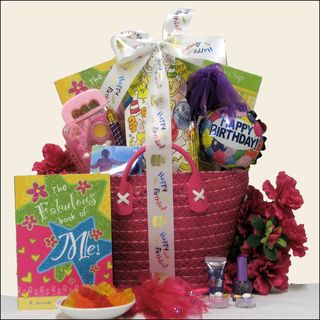 Fabulous Me: Kids Birthday Basket for Girls Ages 9 to 12