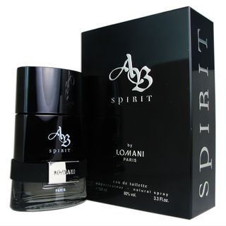 AB Spirit for Men by Lomani 3.3 ounce Eau de Toilette Spray
