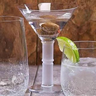 Impulse Crackle Martini Glasses (Set of 4)
