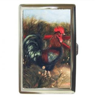 Limited Edition Violano Cigarette Money Case Rooster