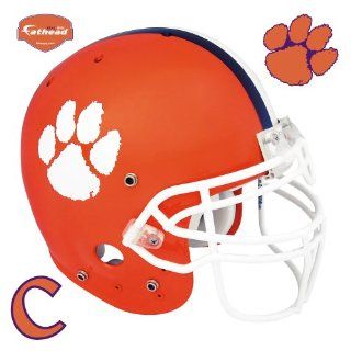 NCAA Clemson Tigers Team Helmet Wall Graphic Sports