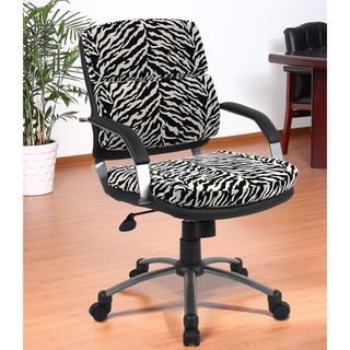 Aragon Contemporary Zebra Office Chair
