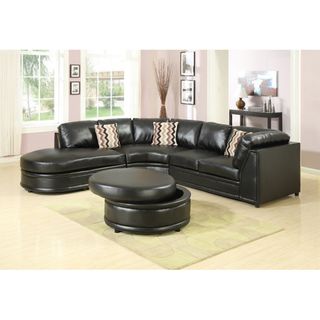 Bonded Leather Sophia Sectional