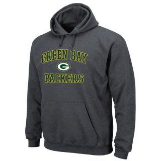 Green Bay Packers Charcoal Heart And Soul Ii Hooded