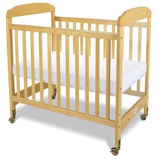 Foundations Serenity Clearview Compact Crib with Mattress
