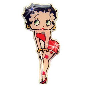 Betty Boop Flashing Pin 4 Clothing