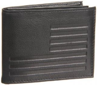 William Rast Slimfold Wallet with Passcase (Black