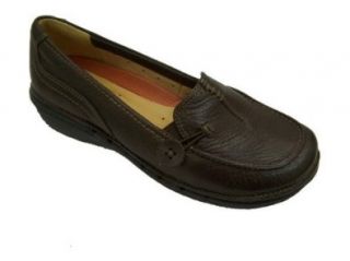 : Clarks Unstructured Unbelievable Womens Shoes Dark Brown 10: Shoes