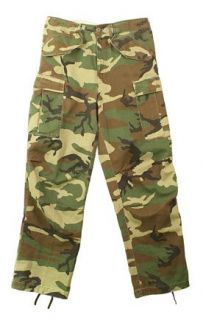 Military M 65 Field Pants Vintage Camouflage Clothing