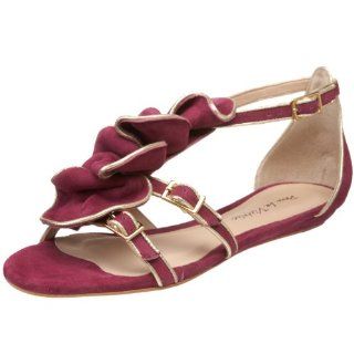 Pour La Victoire Womens Ella Sandal,Magenta,7 M US: Shoes