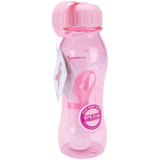 Breast Cancer Awareness Pink 18 oz Water Bottle