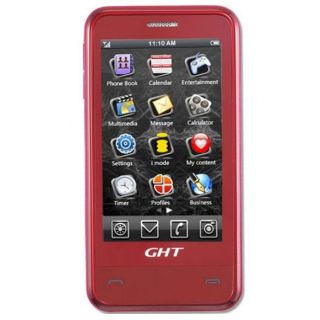 GHT Mobile G3 Rouge   Achat / Vente TELEPHONE PORTABLE GHT Mobile G3