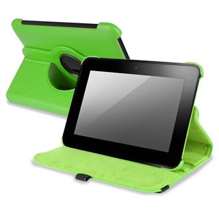BasAcc Green Version 2 Swivel Case for  Kindle Fire HD 7 INCH