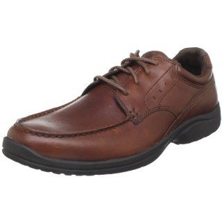 Rockport Mens Kourt Oxford,Dark Tan,11.5 M US Shoes