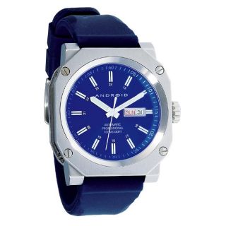 Android Mens Armor 15 Automatic Blue Dial Watch
