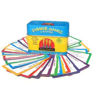 Family Time Fun Dinner Games and Activities Set