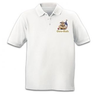 USMC Bulldog Polo Shirt: Clothing