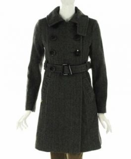 Soia Kyo Herringbone Coat Black XS Clothing