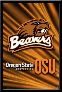Oregon State Beavers Logo Poster