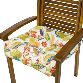 Outdoor Fireworks Floral 20 inch Chair Cushion