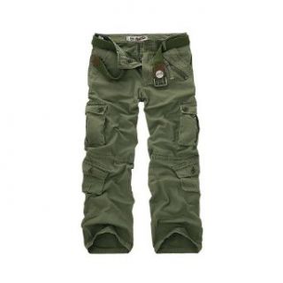 Anjoy 2011 New Men Casual Thick Cargo Pants 5 Colors
